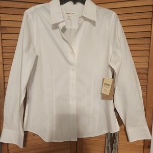 Coldwater Creek White Blouse